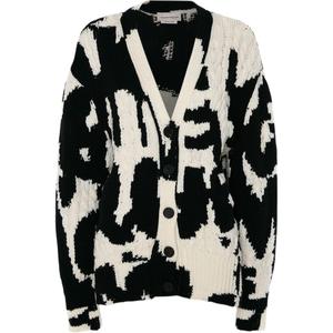 Футболка FW22 женская черно-белая Alexander McQueen