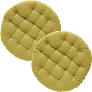 Подушка для стульев REDBEST rund 2er-Pack, 37x1x37 см цвет ocker