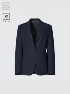 Пиджак-Стрейч Uniqlo, синий