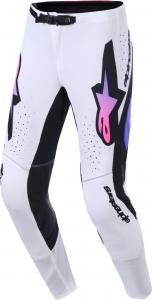 Мотоциклетные штаны Alpinestars supertech pro vista, White/Purple