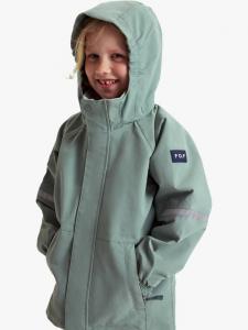 Детская водонепроницаемая куртка-шелл Polarn O. Pyret, Green