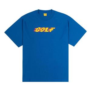 Футболка GOLF WANG Inferno Logo Tee, Blue