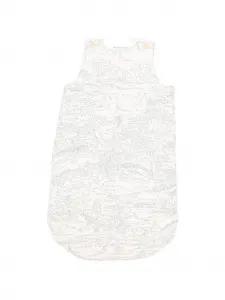 Детский спальный мешок с узором Bonpoint, белый
