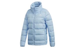 Пуховик женский ярко-синий Adidas