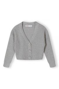 Вязаный кардиган MINOTI Knit Cardigan, серый