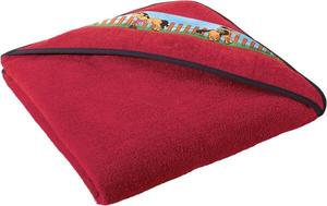 Банное полотенце с капюшоном 71322 Erwin Müller, красный