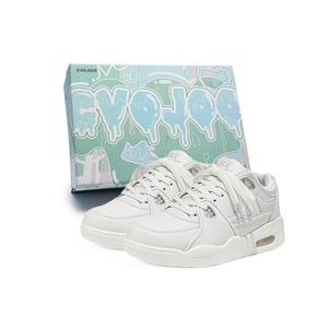 Кроссовки CVOJOO Skateboarding Shoes Unisex Low-top White, белый