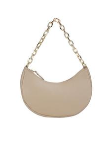 Кожаная сумка через плечо Faina, бежевый