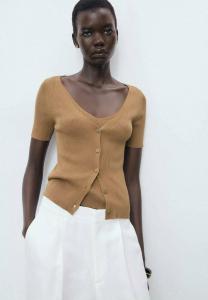 Кардиган Mango Cardigan, Brown