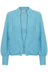Вязаный кардиган Fransa BEVERLY, светло-синий