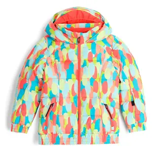 Куртка Spyder Bitsy Zadie Synthetic down, мультиколор
