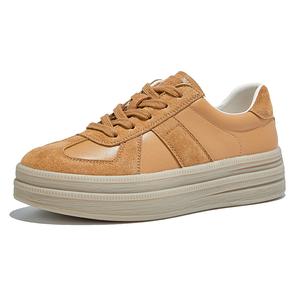 MUPPLE Женские лоу-топ скейтборд кеды карамельные, цвет Caramel