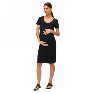 Платье с коротким рукавом Mamalicious Kerrie Maternity, черный