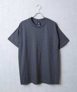 Футболка с коротким рукавом и круглым вырезом, плотная ткань HANES Beefy-T, угольно-серый