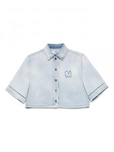 Рубашка джинсовая MSGM, синий