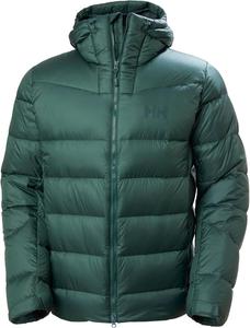 Куртка Helly-Hansen Men's Glacier Down - утеплитель 800FP Hydrophobic Allied Down, PrimaLoft, застежка-молния YKK, регулируемый капюшон Helly Hansen, 390 Jungle Green