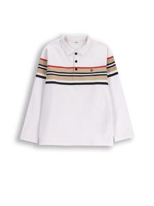 Coccodrillo Белая футболка с длинными рукавами