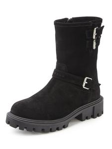 ELBSAND Черные ботильоны