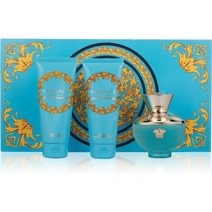 Набор Dylan Turquoise Femme: туалетная вода-спрей 100 мл, гель для душа 100 мл и лосьон для тела 100 мл, Versace
