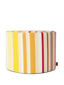 Пуф Biarritz в полоску Missoni Home, белый