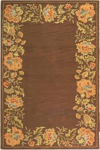 Ковер SAFAVIEH, 41 x 138 см, Berkeley Collection, Brown, ручной работы из шерсти, идеален для помещений с высокой проходимостью в гостиной, спальне (BK303A)