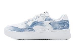 LINING Понтонные лодки амортизация, износостойкие низкие кроссовки skateboard men's blue