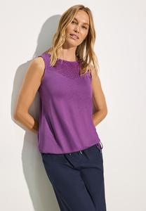 Топ IN UNIFARBE Cecil, цвет Mottled Purple