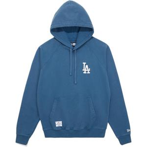 New Era Унисекс-худи синего цвета