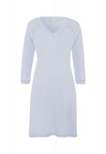 Ночная рубашка с рукавом 3/4 Pure Essence 90см HANRO, цвет Blue Glow Damen