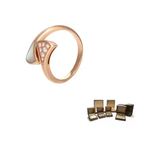 BVLGARI Кольцо из розового золота 18 карат Women's