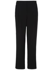Прямые брюки строгого кроя Giorgio Armani, черный