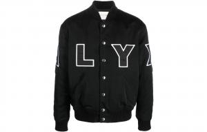 Вышитая бейсбольная куртка с логотипом 1017 ALYX 9SM, черная