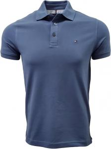 Мужская рубашка-поло Tommy Hilfiger Stretch Slim Fit Pique, Slate Blue