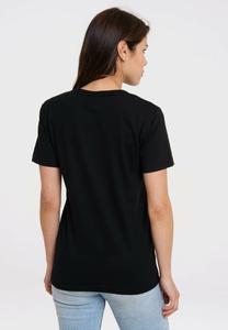 Футболка с принтом BATMAN V SUPERMAN JUSTICE LOGOSHIRT, черный