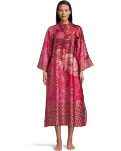 Женская пижама Natori Deco Zip Caftan, Red