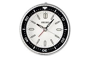 SEIKO Часы Sweeping Seconds Movement Alarm Clock Unisex White