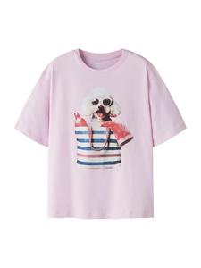 NAME IT Футболка 'NKFVOTEA' в цвете лаванда