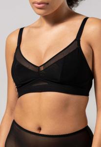 Треугольный бюстгальтер MESH SUPPORT+ BRALETTE Understatement, черный