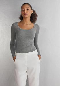 Топ с длинными рукавами Intimissimi, серый деним