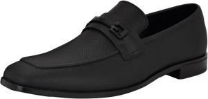 Мужские лоферы Guess Hollas, Black Saffiano Texture 001