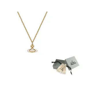 Vivienne Westwood Латунное ожерелье женское золотое