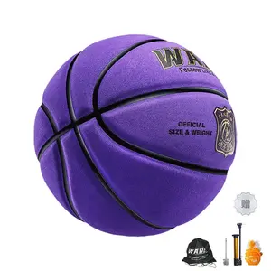 WADE Замшевый баскетбольный мяч purple размер 7 тренировочный unisex