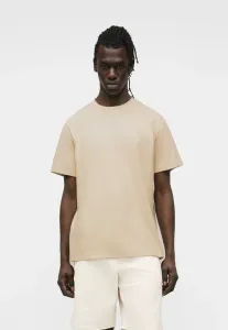 Футболка slhadam, базовая футболка Selected, Oatmeal