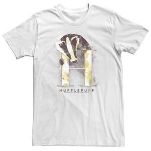 Футболка Big & Tall Hufflepuff House Watercolor Harry Potter