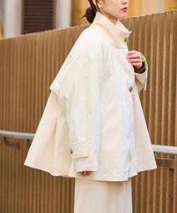 Тренч средней длины с расклешенной юбкой Adam Et Rope' Femme, цвет Off-White (15)