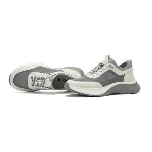 Satchi Slip Resistant Abrasion Resistant Low top Casual Shoes Men's White Gray