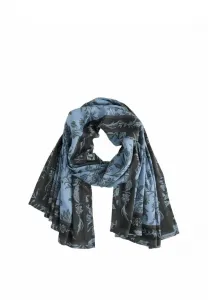 Легкий шарф с принтом Laura Ashley, Navy Lloyd