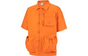 Рубашка мужская красная Puma, оранжевый/красный