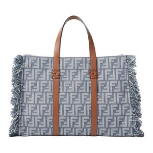 FENDI Полиэстеровая сумка-шоппер, шоппинг-сумка, женская сумка blue