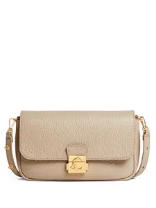 Мини-сумка через плечо с логотипом Coccinelle, нейтральный